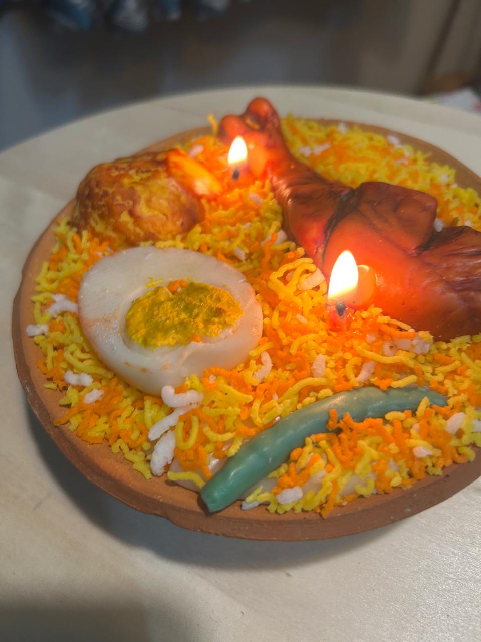 Biryani Candle