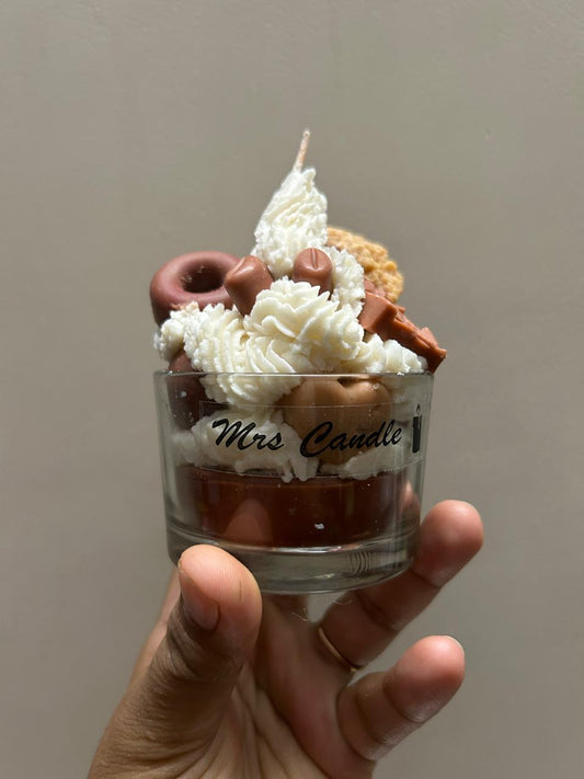 Ice Cream Fudge Candles
